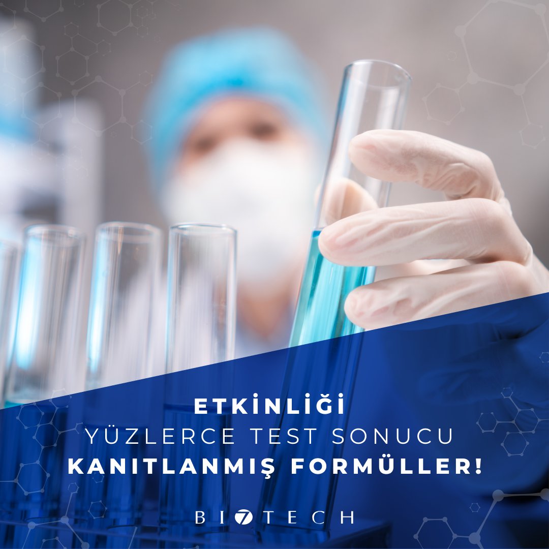 BI7TECH olarak tüm formüllerimizi, Yeditepe Üniversitesi Araştırma Laboratuvarları’nda yüzlerce kez gerçekleştirilen testler sonucunda ortaya koyuyor, bağımsız laboratuvarlar tarafından onaylatıyoruz. 

#bi7tech #dermobor #omnibor #again #pharmabor #skincare