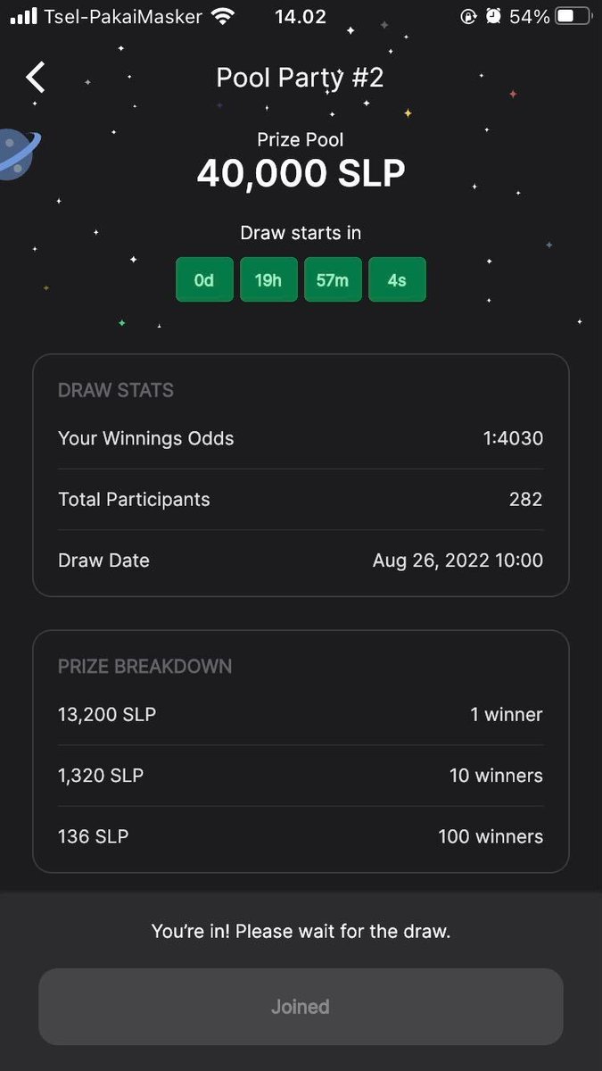 finblox's tweet photo. ONLY LESS THAN 24 HOURS TO WIN IN A 40000SLP PRIZE POOL πΈπΈπΈ
Join our Pool Party - the no-loss Lottery product where you can enter weekly drawings with the huge prize
Download Finblox app and join the POOL PARTY now!
https://t.co/3W80B9hdSf
#FinbloxPoolParty
#SLP https://t.co/jWazhe77Ec