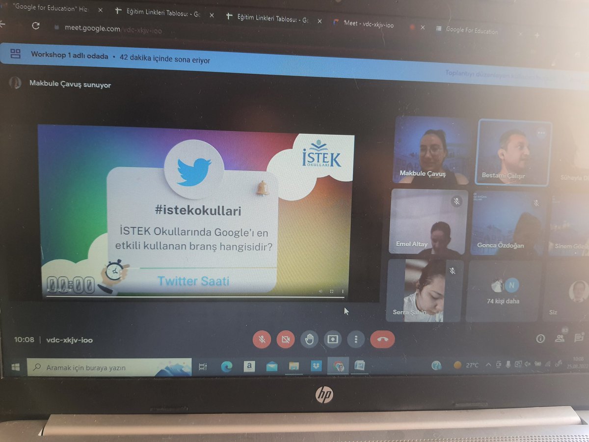 Eğitimdeyiz.🙏   #istekokullari