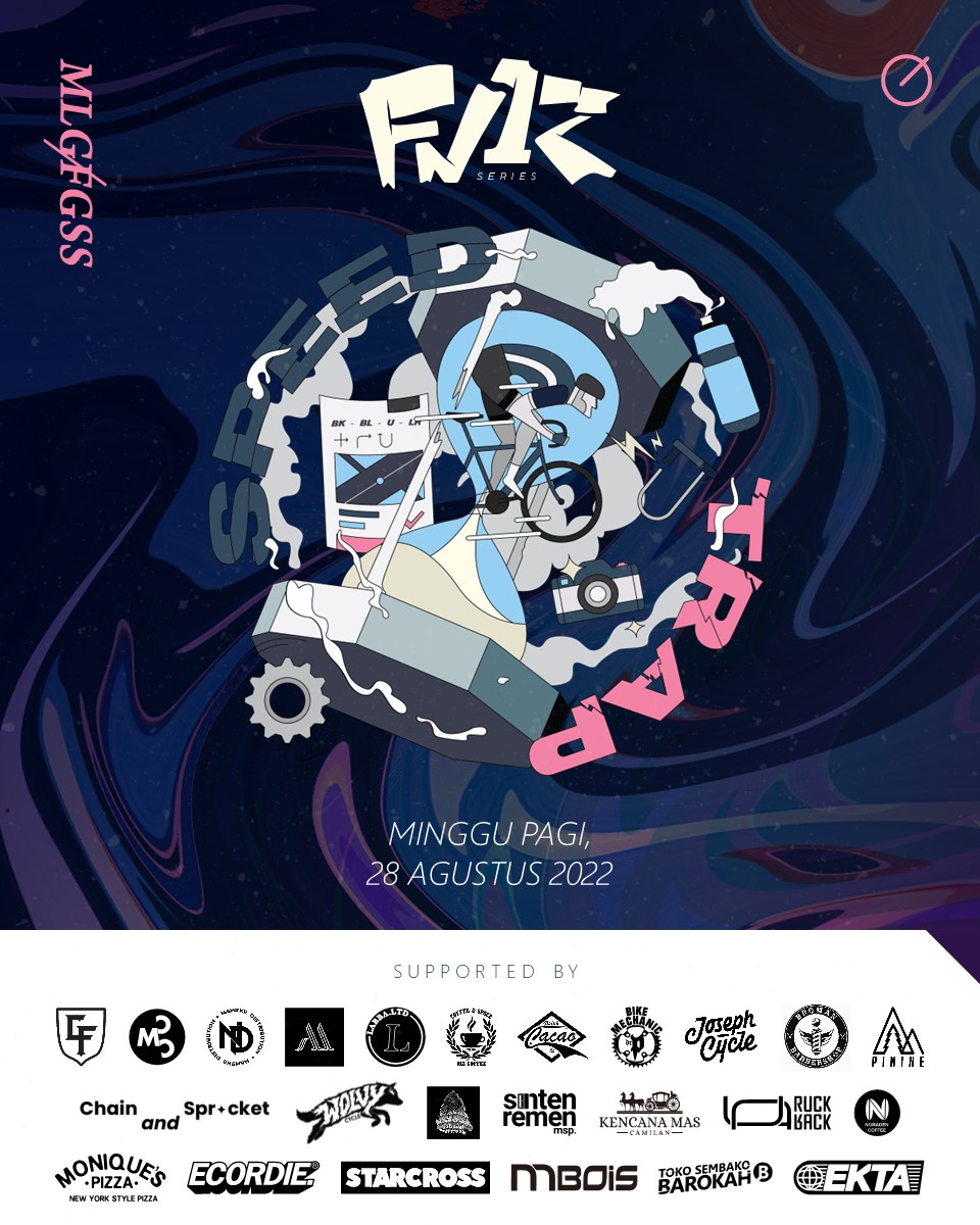 Fixed Night Rally 12
"Speed Trap"

Minggu Pagi, 28 Agustus 2022
Registrasi ulang pukul 6 Pagi
pembagian Soal dan start 7 Pagi
Belakang Patung Tiga Singa
di Jl. Ronggo Warsito Klojen Malang

Regis &amp; TM
Sabtu, 27 Agustus 2022
di chainandsprocket
Pukul 6 Sore
