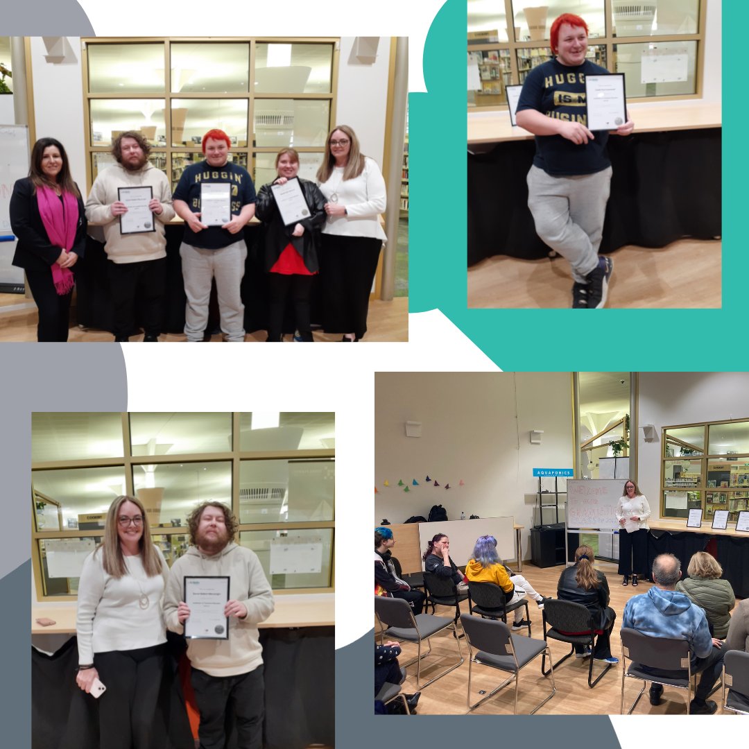 lifeskillsvic's tweet image. Yesterday we celebrated the graduation of our Certificate I in Transition Education class at #MillParkLibrary! These students put in a lot of hard work and dedication to get here, &amp;amp; we’re all incredibly proud of all of them! #nationalskillsweek #GoBeyondYourImagination #VET