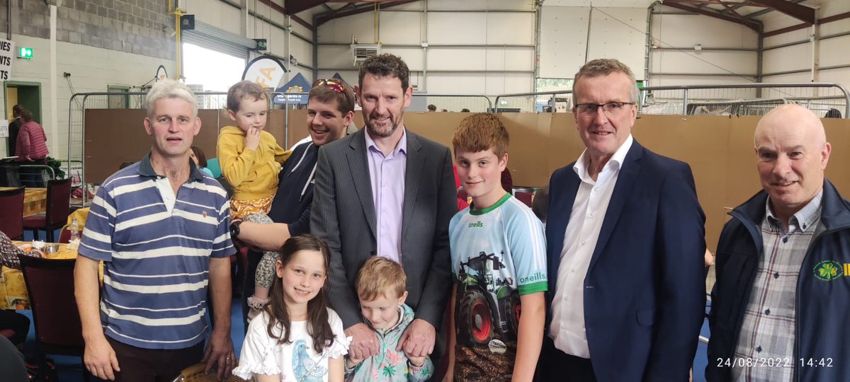 ColmMarkey's tweet photo. A great day out for all the family at @virginiashow yesterday. Well done to all involved 👏

@agrikid doing a great job too raising awareness of farm safety. https://t.co/PjJX6vYnAh