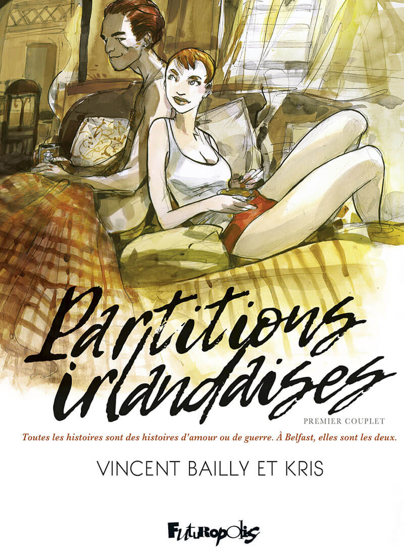 Preenbulles's tweet photo. Le scénariste #Kris explore l' #histoire dans ses #bd : "un maillot pour l'Algérie" ou "Notre mère la guerre". Dans "partitions irlandaises", il explore le conflit nord-irlandais. Retrouvez la critique de cet ouvrage dans la rubrique dédiée à #preenbulles https://t.co/coJzlT7CFl https://t.co/zDIfvyeQ6p