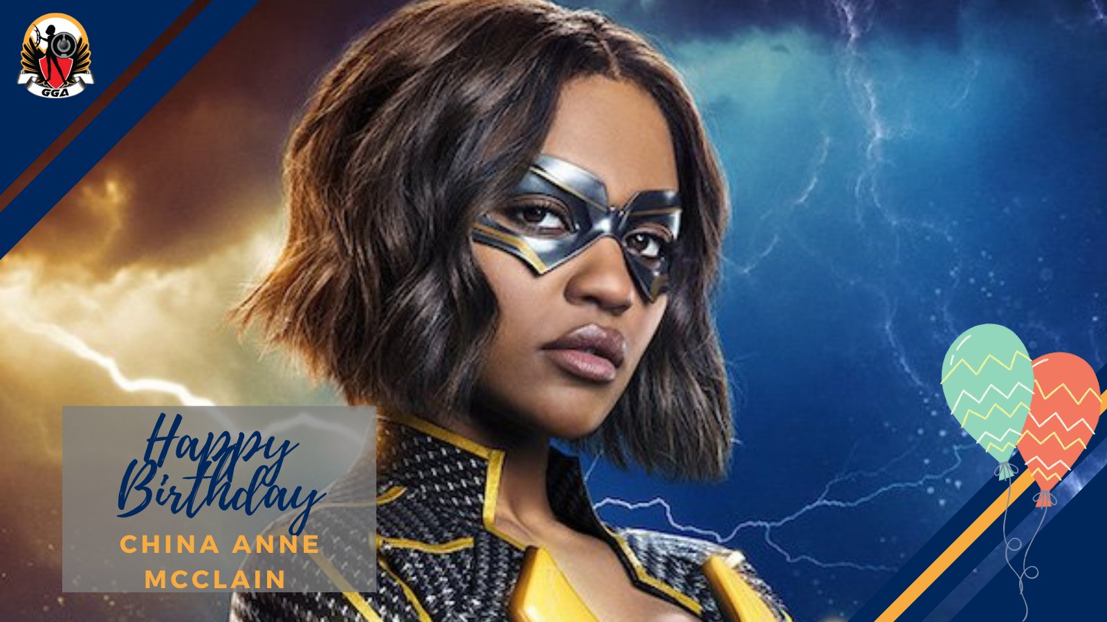 Happy Birthday to China Anne McClain, a.k.a. Jennifer Pierce/Lightning!  