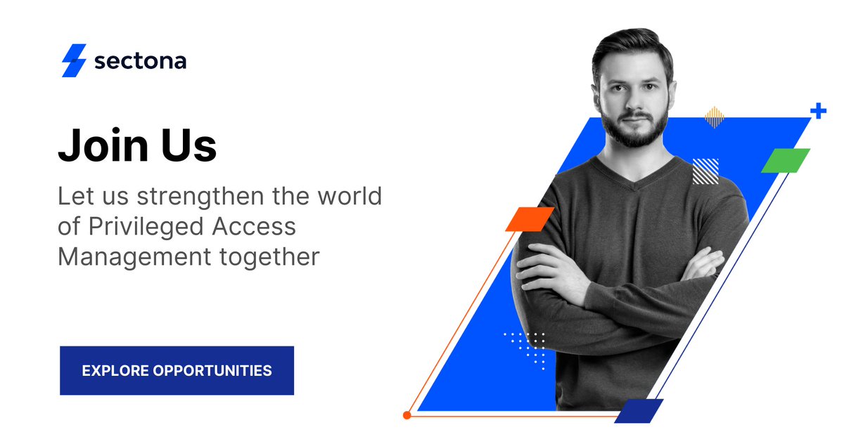 “Prevent Data Breaches Anytime Anywhere” – The common goal that we at @sectona1 share together. Do you also want to take part in our endeavors to uphold cyber security? Know more here ow.ly/i7QM50KrpvB

#Hiring #joinus #cybersecurityjobs #PAM #opportunity #cybersecurityjobs