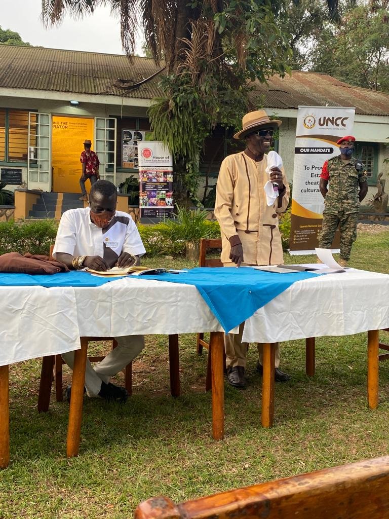 UNCC_UG's tweet photo. We've learnt with profound shock the untimely death of our former Chairperson UNCC Board of Truestees Gen Elly Tumwiine who passed on at Aga Khan Hospital. Our condolences to the family, Arts fraternity, @Parliament_Ug  @updf and Ugandan at large. https://t.co/mW4kxN0NUp