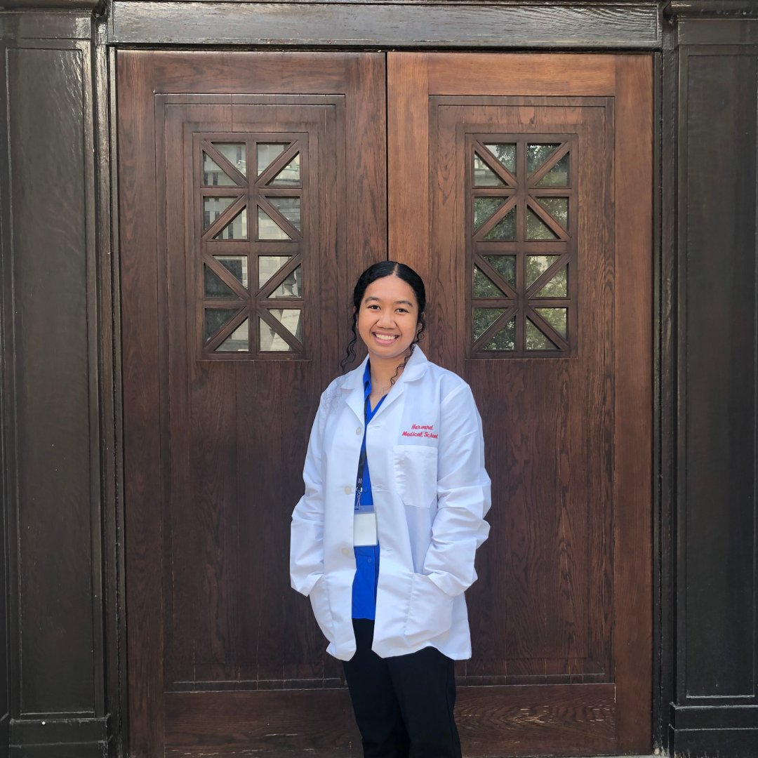 UOGTriton's tweet photo. Starting this month, former UOG valedictorian Megan Gimmen will spend the next four years working toward a Doctor of Medicine at Harvard Medical School!

Biba, Megan! 🔱
#UOGTritons #BibaTritons #TritonAlumni

Read More: https://t.co/JhSBdcxOwu https://t.co/Yzg2Q1ax4w