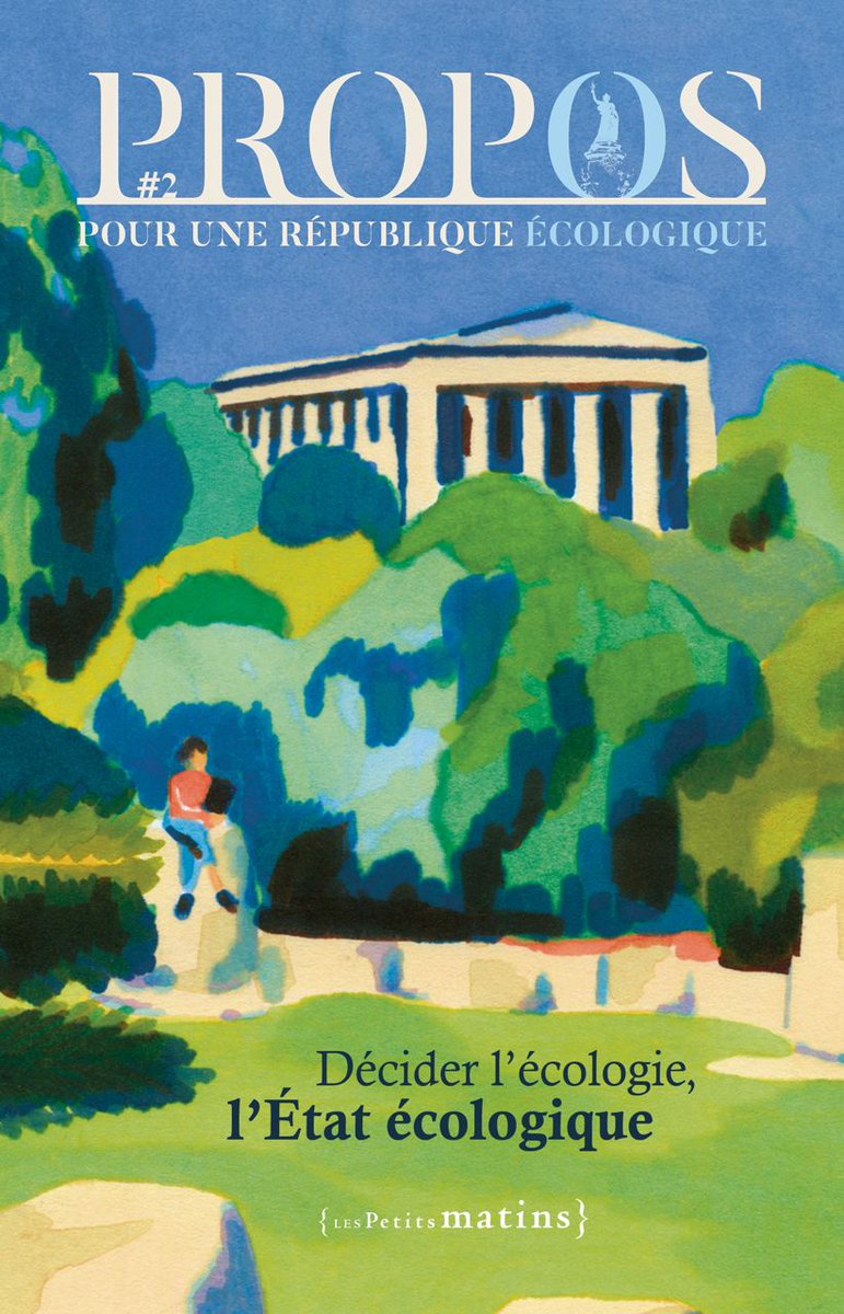 Aux JDE de Grenoble, dédicace de Propos2 la revue : "Décider l'écologie, l'état écologique". Pour tracer le chemin qui donne toute sa place à la puissance publique dans la transformation écologique, sociale et démocratique de la société. C'est samedi 27, 17h, librairie Le Colibri