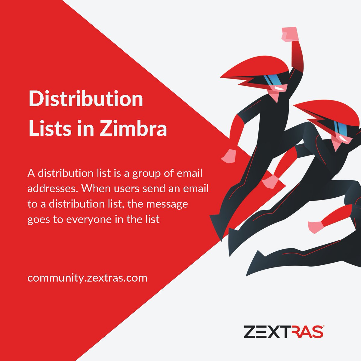 zextras's tweet image. Let everyone know at once!
Distribution lists are one of the most used features in Zimbra. Learn all about them in our guide: bit.ly/3pFsHEO
#zextras #sysadmin #adminguide #zimbra #email