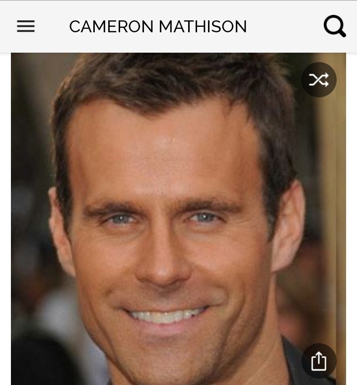 Happy birthday to this great actor. Happy birthday to Cameron Mathison 