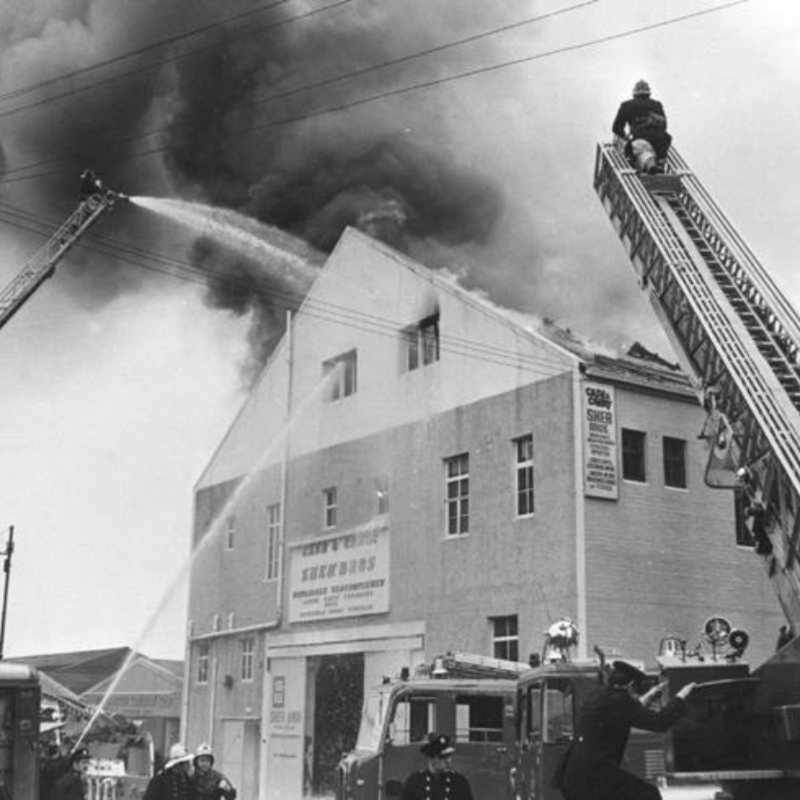 fire_scot's tweet photo. Today we take time to pause and reflect, as we remember the seven firefighters who lost their lives 50 years ago at the Kilbirnie Street fire in Glasgow. 

Read more: https://t.co/01U3YDupm6
#KilbirnieStreet50 #Neverforgotten