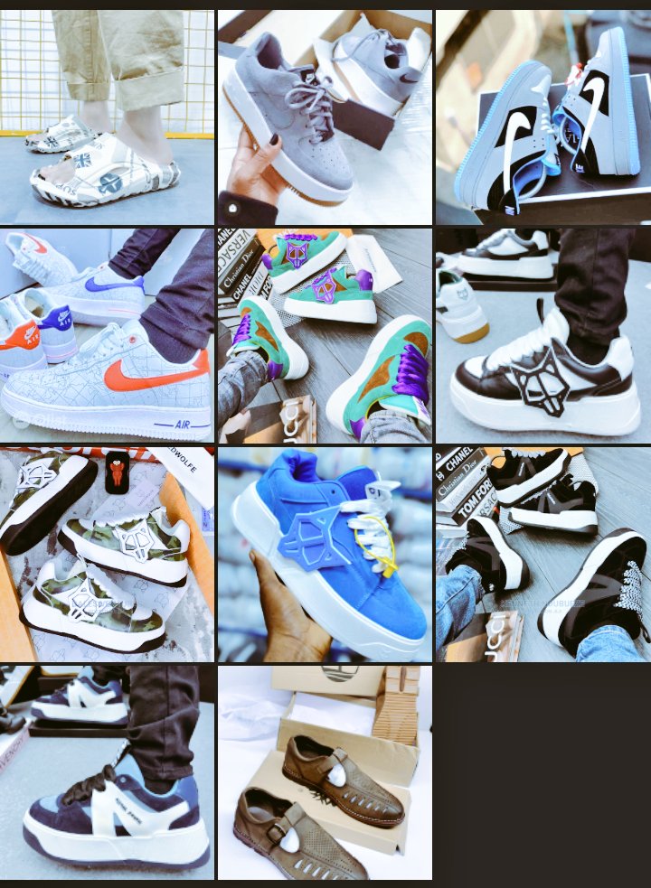 RoxyBell27's tweet photo. @mrmacaroni I sell all kinds of Lovely Sneakers..and they're are very much Affordable 
Both for Male and females 
Contact me @08099476487 DEEBELLA STORES 💯Trusted ❤
Y'all should patronize me 😊 https://t.co/XZhG2CSdhg