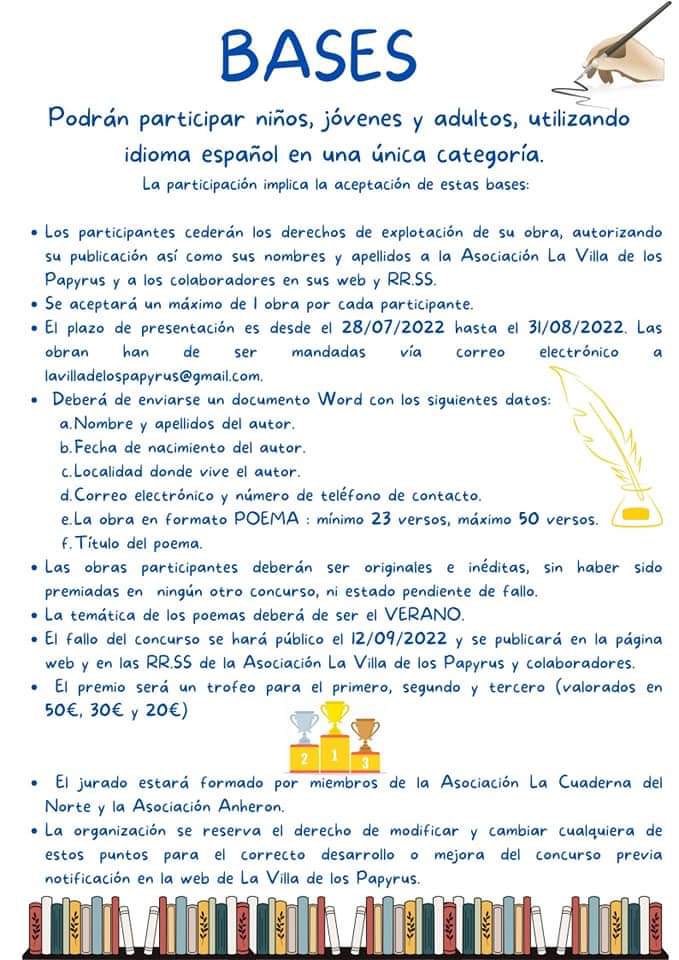 venalacuaderna's tweet photo. 🔊 quedan los últimos días para participar en el concurso de poesía que organiza @tuitpapyrus en el que colaboramos. Anímate que hay premio 😜 https://t.co/TCuAylqfpS