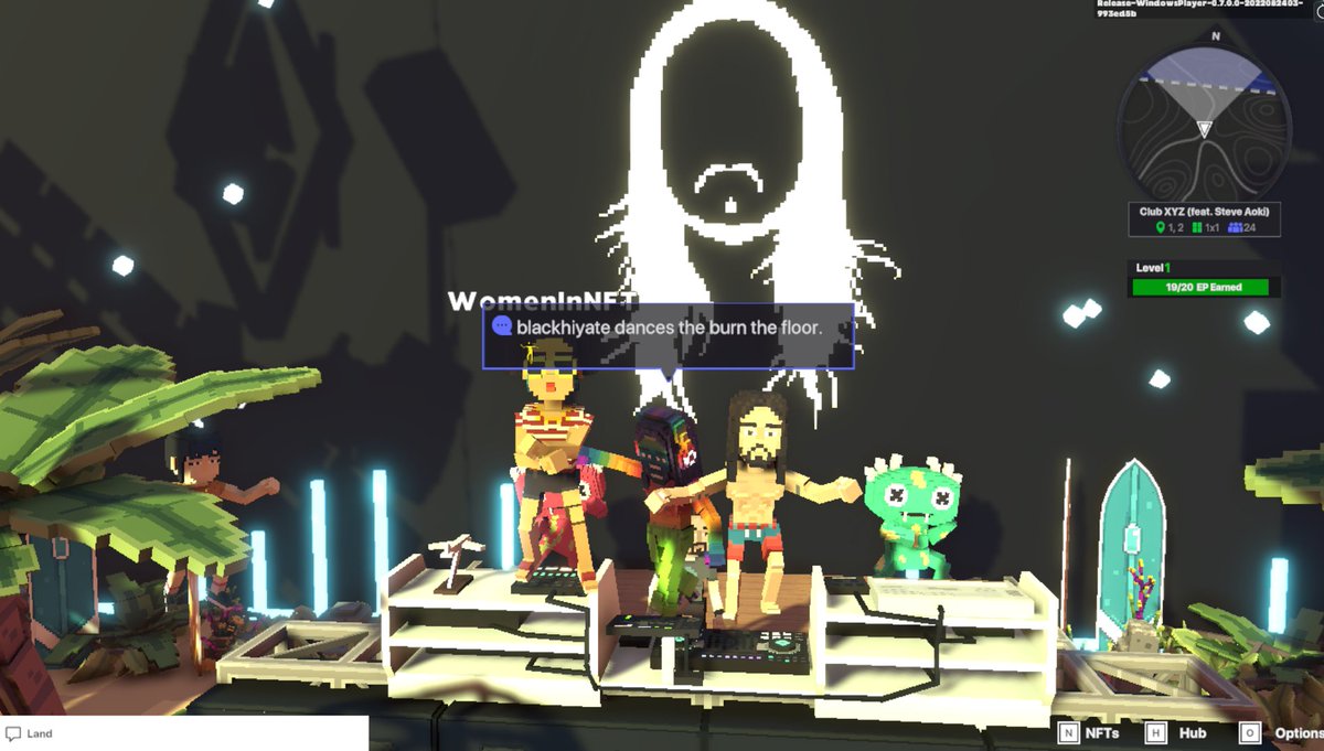 BHiyate's tweet photo. @TheSandboxGame @steveaoki I just participated in the #SandboxAlphaS3Giveaway for a chance to win 500 SAND! On stage with Steve Aoki, check out my screenshot below!
👇 https://t.co/drVsVwpMKy