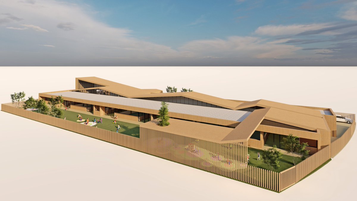 zaragoza_es's tweet photo. En Parque Venecia ya se ve la estructura de la nueva escuela infantil; las obras avanzan a buen ritmo y se prevé concluir a principios de 2023.
Sus condiciones de sostenibilidad y eficiencia energética permitirán su certificación como #passivhouse.
Info. > https://t.co/0EM6xiEbKY https://t.co/BK6GpsUhZ1