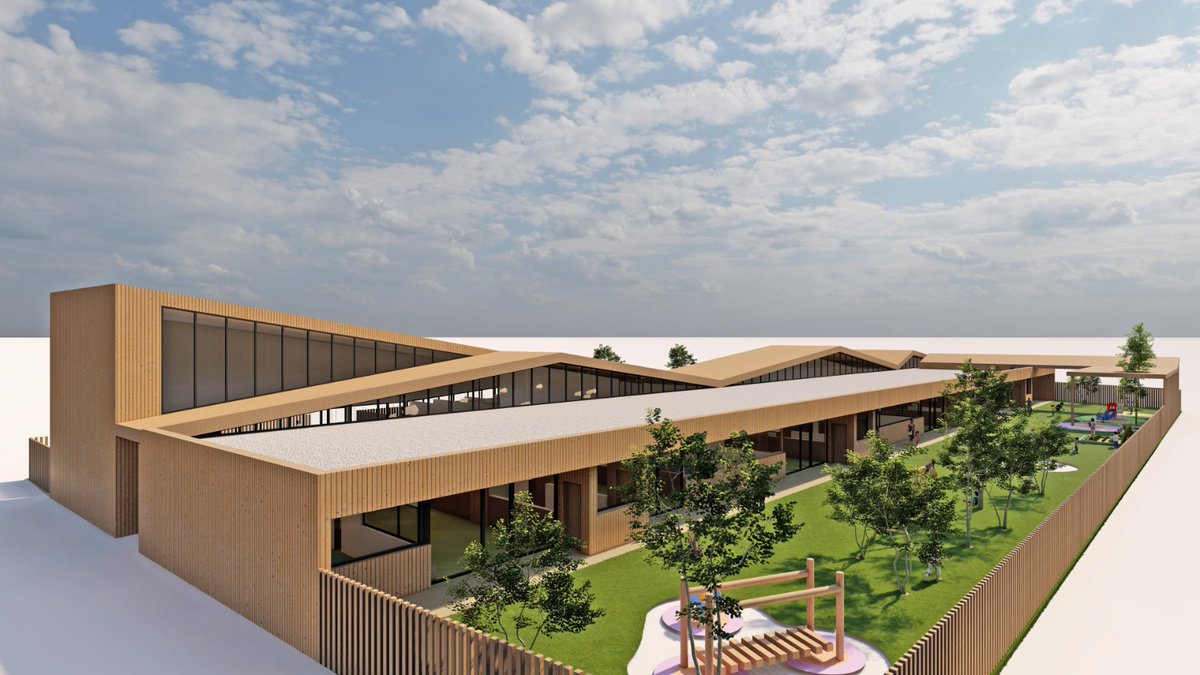 zaragoza_es's tweet photo. En Parque Venecia ya se ve la estructura de la nueva escuela infantil; las obras avanzan a buen ritmo y se prevé concluir a principios de 2023.
Sus condiciones de sostenibilidad y eficiencia energética permitirán su certificación como #passivhouse.
Info. > https://t.co/0EM6xiEbKY https://t.co/BK6GpsUhZ1