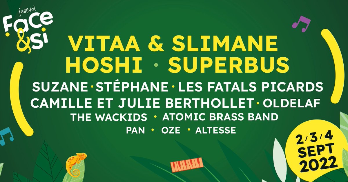 Un partenariat historique, qui contribue au succès de ce festival, depuis plus de 20 ans. 🎸🎹🎺

Partenaire de <a href="/FestivalFACESI/">Festival FACE & SI</a> depuis ses débuts, <a href="/CougnaudGroupe/">Cougnaud</a> vous donne rendez-vous les 2, 3 et 4 septembre à Mouilleron-le-Captif (85).

🎫 Billetterie : faceetsi.fr/billetterie/