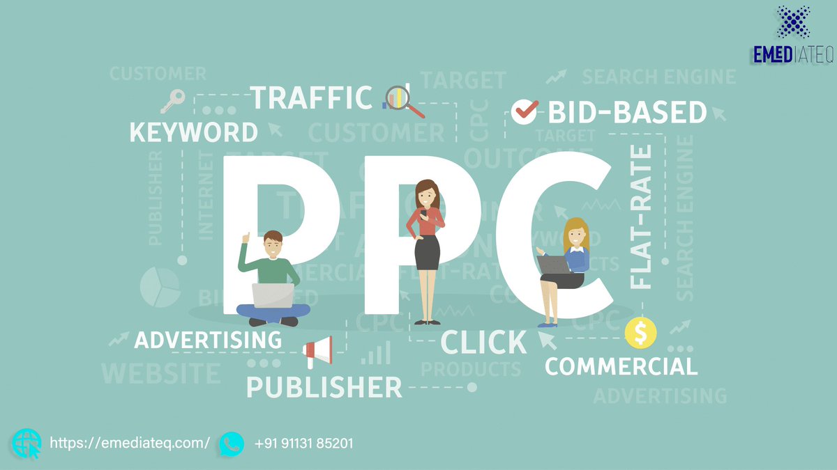 Let's let you in on a secret  PPC traffic converts 50% better than organic visitors. Why does this matter?  Because you need to be reaching the RIGHT people when they are actively searching for your product or service emediateq.com #adwords #googleadwords #adwordsexpert