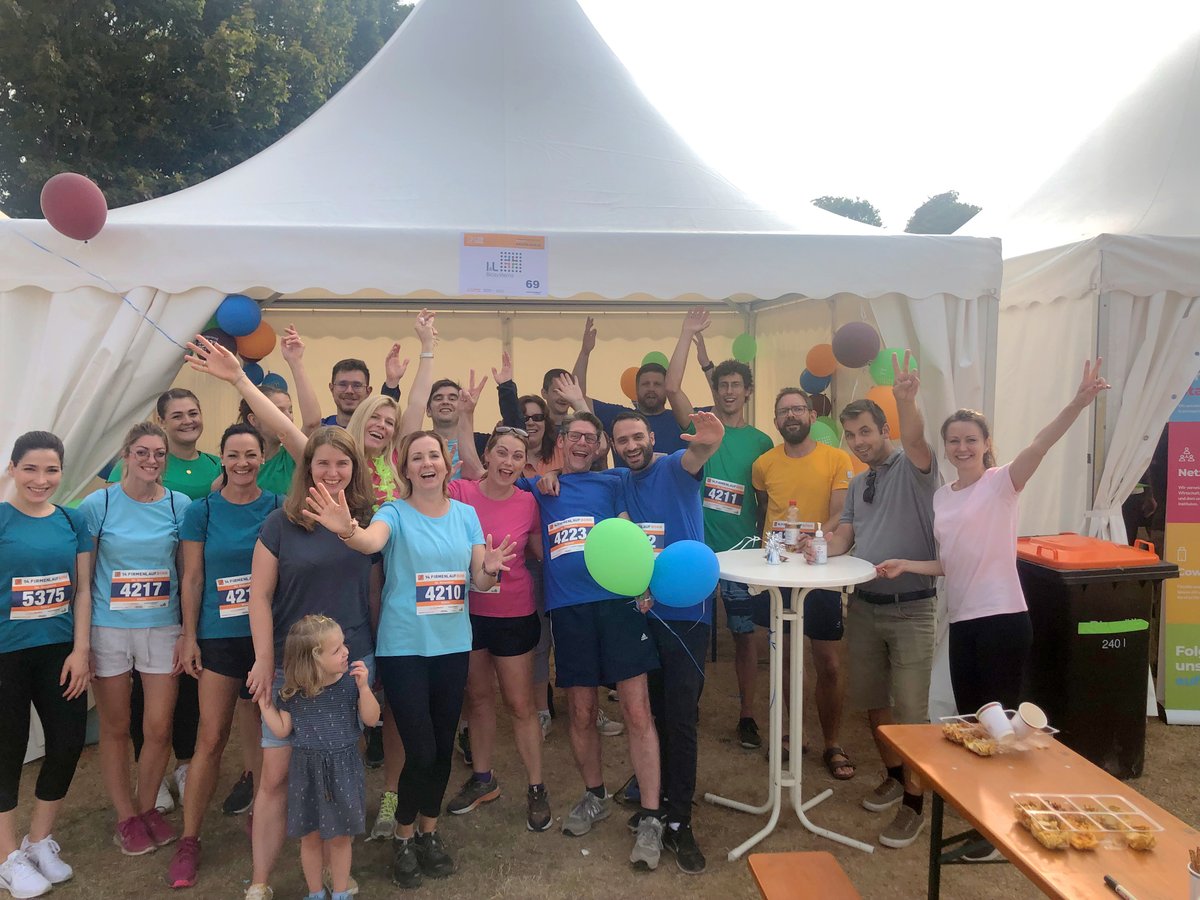 ILBiosystems's tweet photo. After 3 years finally again Firmenlauf 👟 in Bonn #filabonn ! Last week, we went to the start with a small team from the headquarters in Germany 🏃. 
A great team event - and best of all, all for a good cause (donations to CARE Germany and Mukoviszidose E.V.). https://t.co/64QWPC1k0h