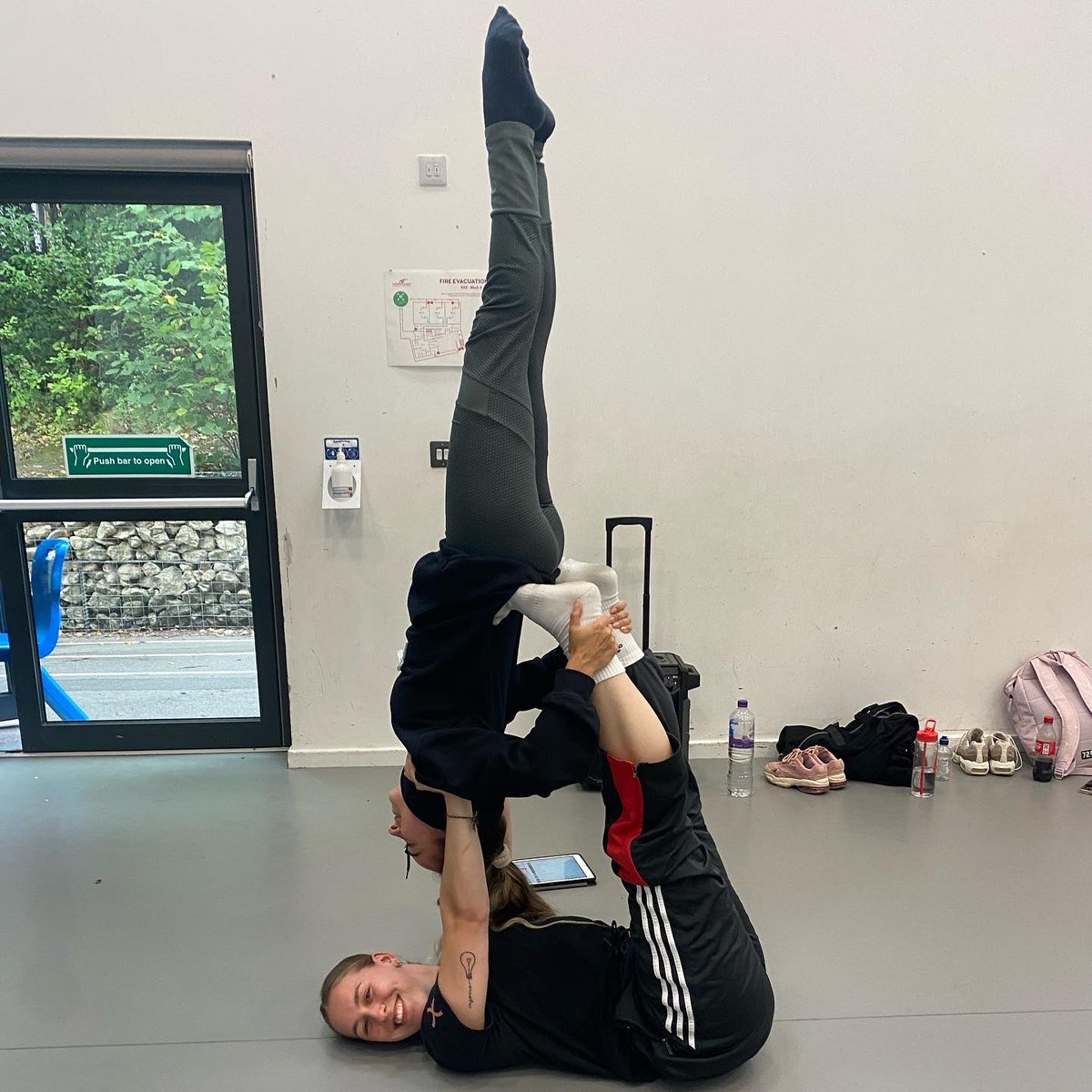 PDTeducation's tweet photo. This is what our Education team are getting up to at Hovingham Primary Schools summer camp👀 😀 
#summercamp #primaryschool #pdteducation #dance #balances #acroyoga #phoenixdance https://t.co/RqdbLJmAmq