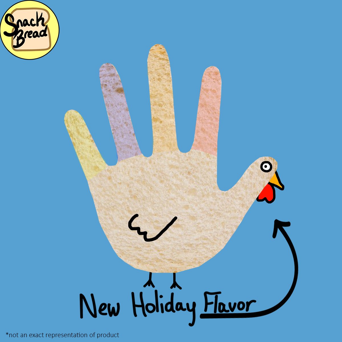 SnackbreadCo's tweet image. 🍂 Can't wait for turkey day? 🦃#ad

Get ready to gobble up our NEWEST turkey flavored #SnackBread available throughout Oct. and Nov. 👀