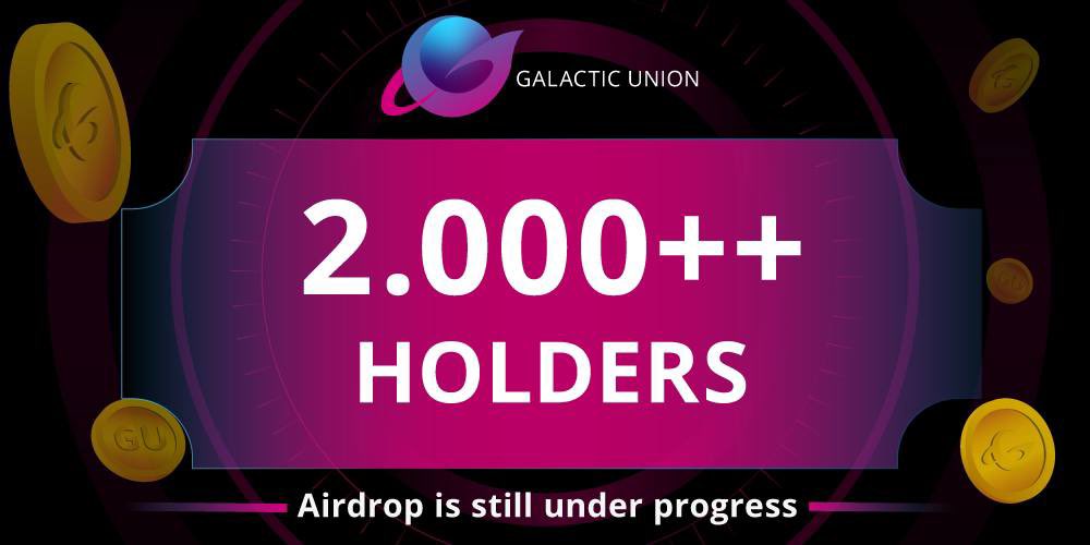 Galactic_GU's tweet photo. 🎉Congratulations to our community on reaching the milestone of 2,000 #holders . 

🏁This is a memorable milestone for all of us 

🫂Thanks for supporting us and stay tuned . 
More great partnerships will be announced soon 
🔗Airdrop : https://t.co/02zqSFyrSV

#GalacticUnion https://t.co/cMkHttVflE