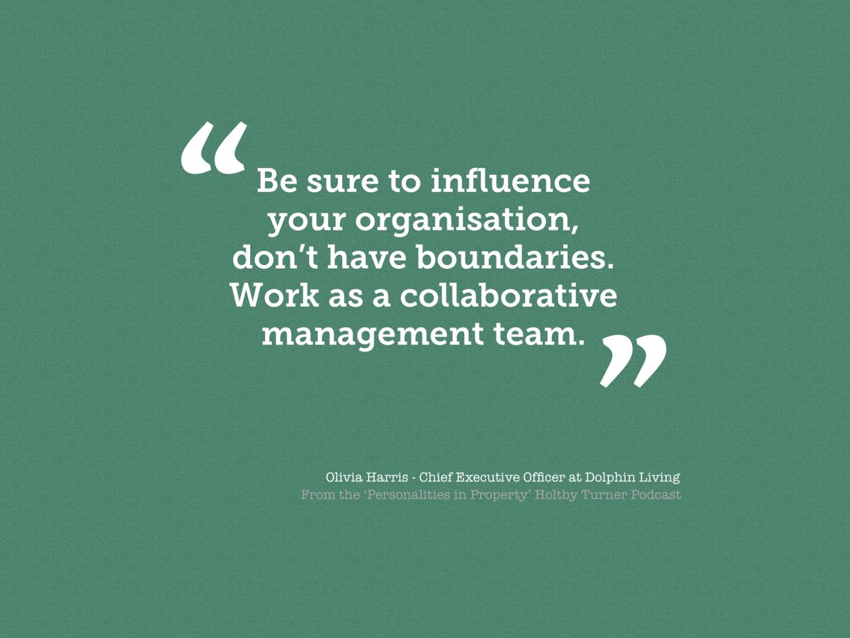 More excellent career advice from Olivia Harris, CEO of Dolphin Living, given during our latest 'Personalities in Property' podcast. Check out the full interview here  tinyurl.com/3zys6xkr
#proptech #property #recruitmentinrealestate #construction #realestate #Building #Build