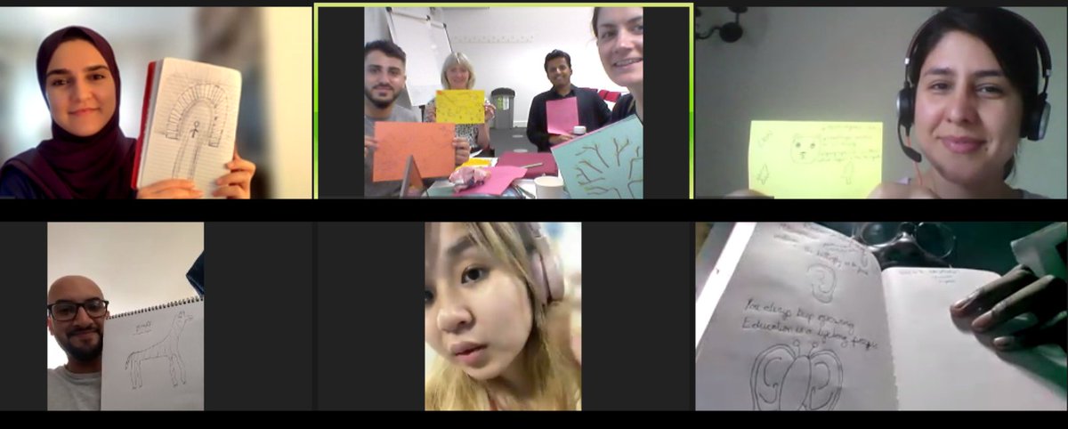 STARnational's tweet photo. What does access to higher education mean to you?

A butterfly emerging from a cocoon 🦋 
A lion roaming through the jungle 🦁
A light at the end of the tunnel 💡

This week STAR's #EqualAccess Activists got creative in a #research workshop with @A26project. https://t.co/HUzqq4zwPf