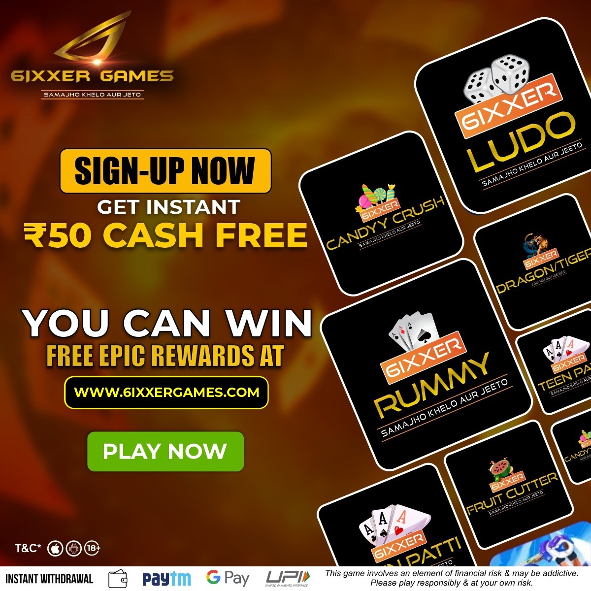 6ixxerApp's tweet photo. Showcase your skills &amp; win big rewards while competing with the best players across the country.

✅𝗗𝗼𝘄𝗻𝗹𝗼𝗮𝗱 𝗔𝗽𝗽 𝗡𝗼𝘄👉https://t.co/7Zu5DXLM5T

#6ixxerrummy #PlayRummy #OnlineGames #Onlinerummy #mobilerummy #IndianRummy #CardGames #SignupNow https://t.co/lj5TTVr1vS