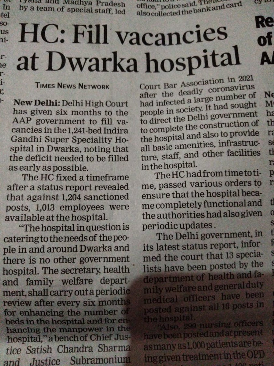 NareshN76457628's tweet photo. @dahiyajyoti860 @DNFDelhi @LtGovDelhi @ANI @MoHFW_INDIA Yha to highcourt order p bhi nyi vacancy nhi aati bss diversion base p post fill ho rhi h 
Jo staff hire Kiya tha unko bhi terminate kr diya covid time mai kam kra ke
@LtGovDelhi
@ANI @MoHFW_INDIA https://t.co/PNCUNMlj1N