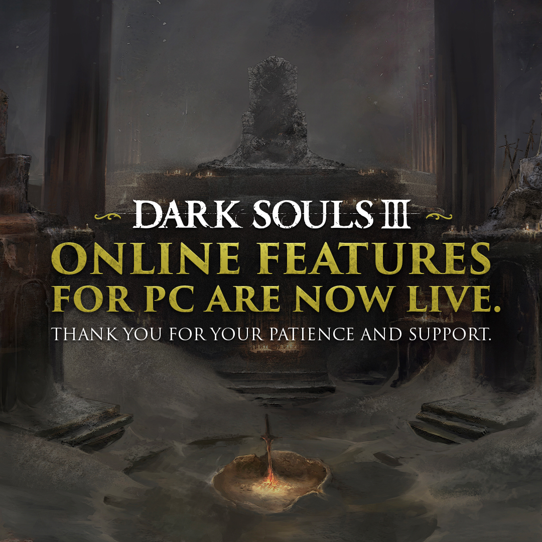 Dark Souls 2 PC back online, but bad news for PTD fans