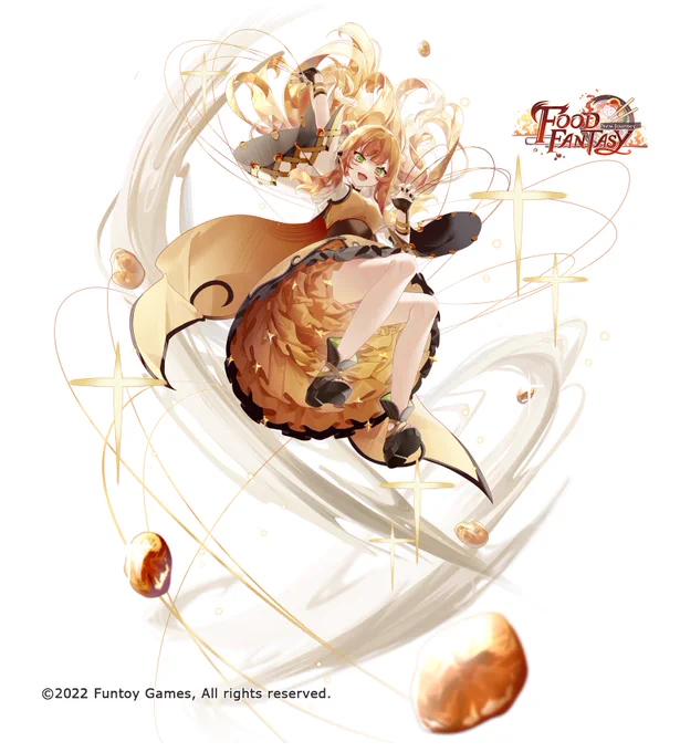 【仕事絵】「フードファンタジー」にて「金糸蜜棗」(スキン)と「パンドーロ」の立ち絵を担当させていただきました。中国版もう実装しましたので告知いたします。ネタバレ注意:「パンドーロ」は日本版にまだ実装してございません、イラストはコメントに公開します。#フードファンタジー 
