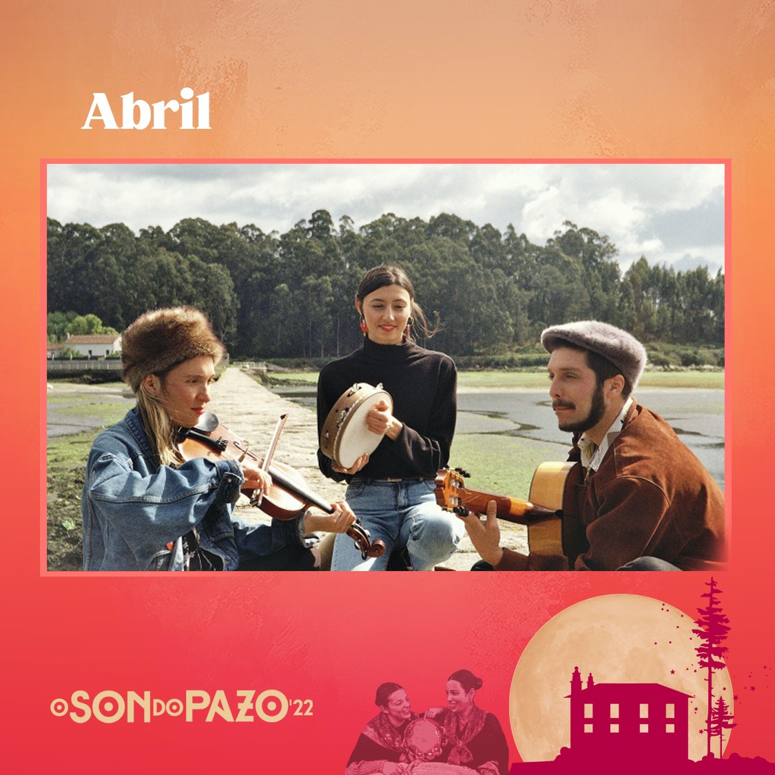 ABRIL - Que sesión vermú tan fermosa! E que boas horas para bailar, tomar algo ou comer, mentres desfrutamos de Abril.