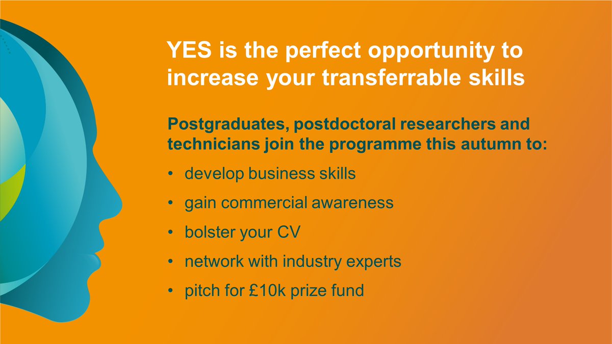 #YES22 application deadline Sunday 25 September.

Find out more ow.ly/nLOI50Kh4vc

#UnleashYourIngenuity #MRes #phdlife #phdchat #postdoc #researcher #ECRchat #academictwitter