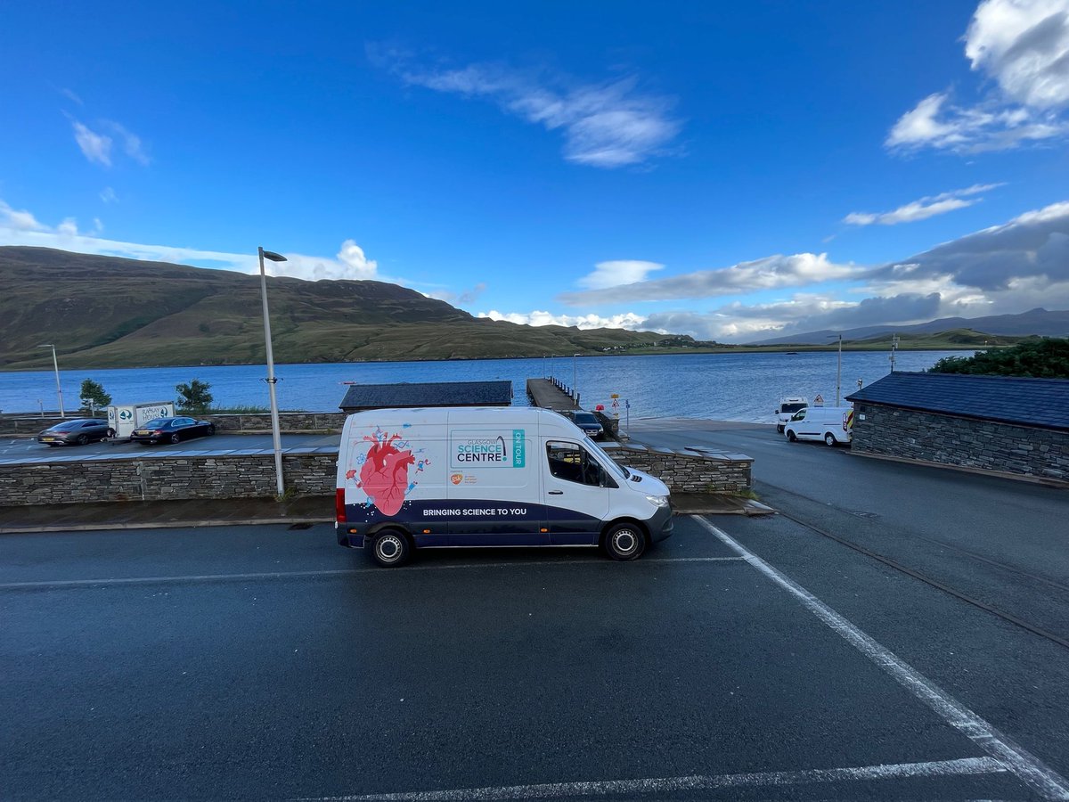 gsc1's tweet photo. Now at Sconser ferry terminal, waiting to head over to Raasay!
#BodyWorksOnTour https://t.co/MT8a1ZqcQy