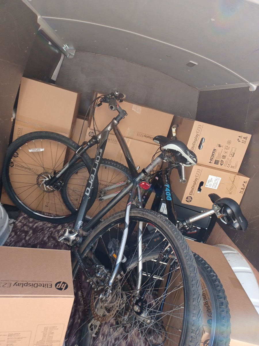 ngha_community's tweet photo. Good to see our desktop distribution active-van loaded for deliveries
Our p/ship with @remadenetwork allows us to distribute refurbished units to organisations &amp; individuals within the local community
We were also able to recycle some old alarms AND deliver some FREE bikes too👍 https://t.co/TKM4aOg0XC