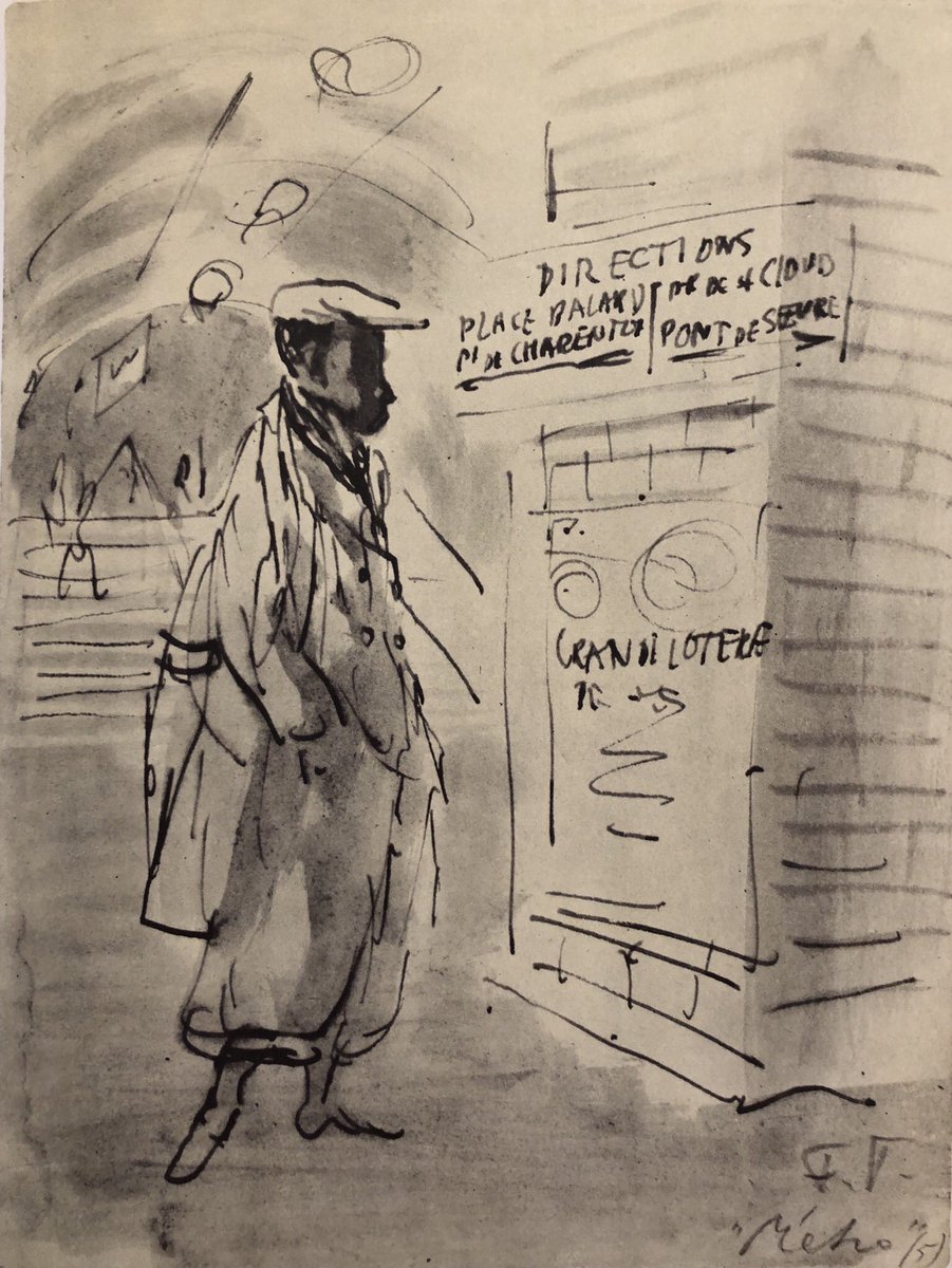 Feliks Topolski (1907-1989), « Paris Lost - A Sketchbook of the Thirties » 