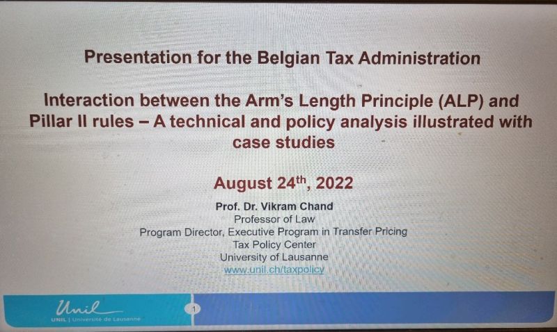 Tax Policy Center of the University of Lausanne tweet media