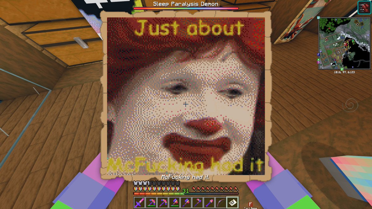BerryTheBlended's tweet photo. Me too Ronald, me too #Minecraft #LGBTQ #Queercraft https://t.co/5kP5o4CTD0