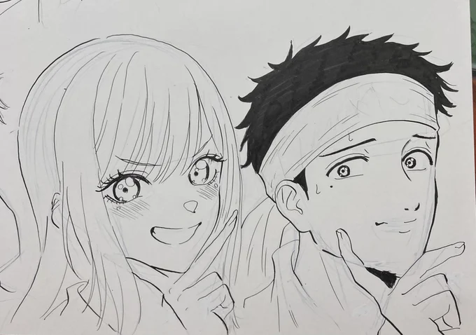 泣きぼくろも描いたしリクエスト消化! 