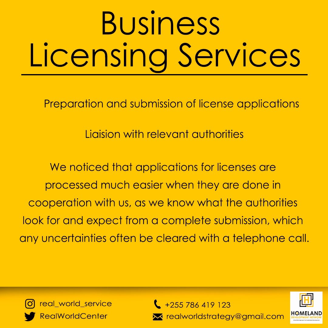 HomelandBizClub's tweet photo. #LicensingYourBusiness https://t.co/DgPR5iHOKD