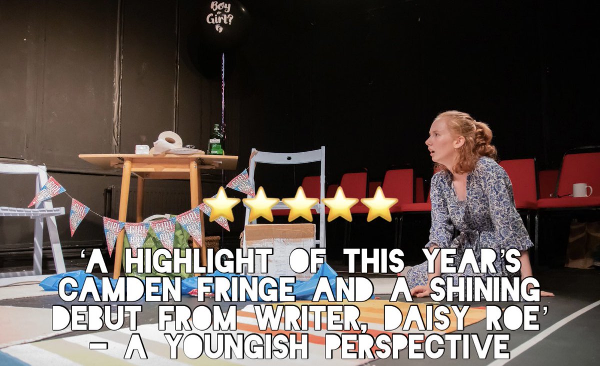 Night 3️⃣ smashed it! 🎉

⭐️⭐️⭐️⭐️⭐️

Well you have to come and see Blue Balloons Pink at <a href="/TheHopeTheatre/">The Hope Theatre</a> now! 

Check out the full review from <a href="/YoungishPers/">A Young(ish) Perspective</a> in the link below ⬇️

ayoungishperspective.co.uk/2022/08/24/rev…