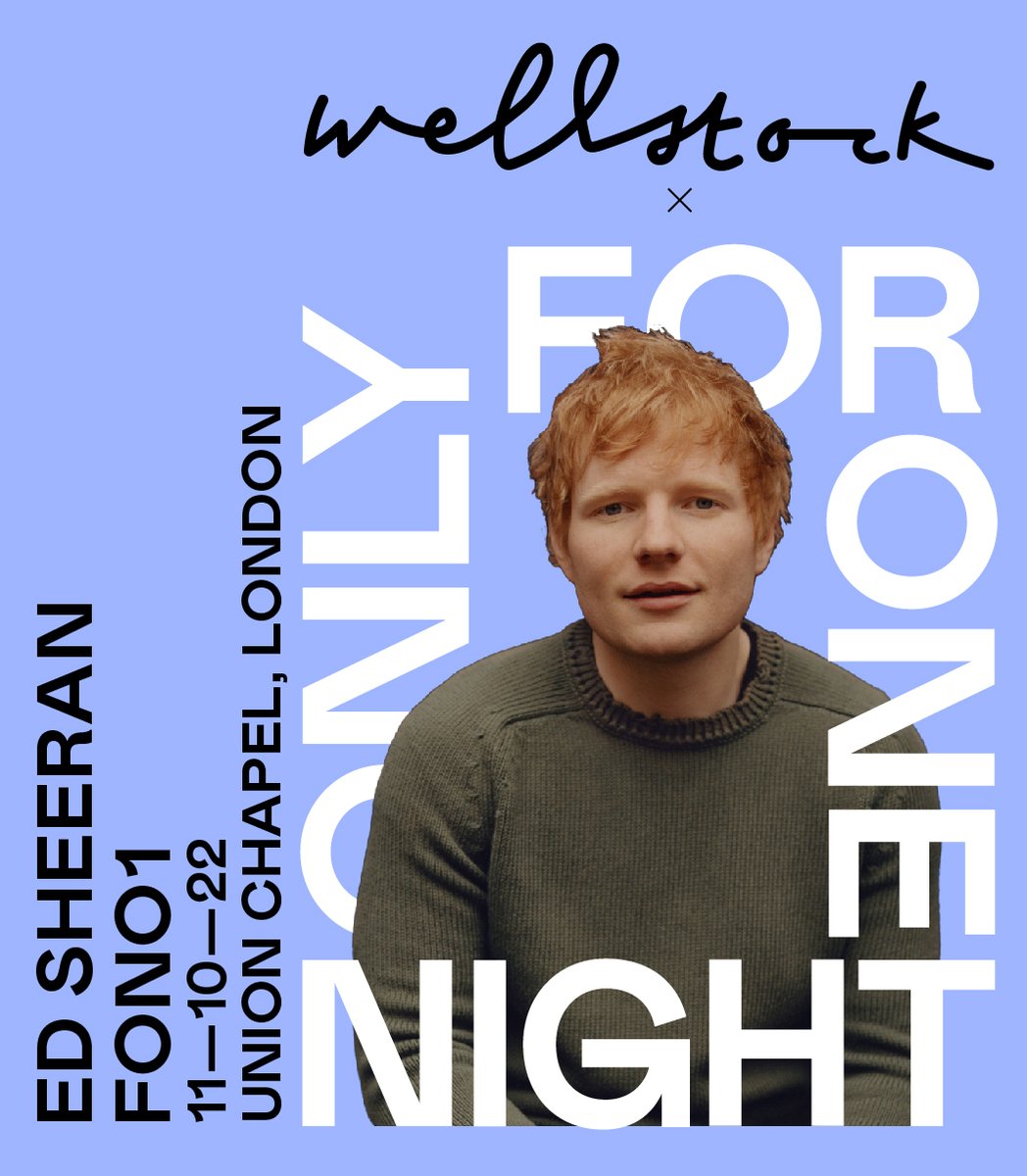 Shout (@giveusashout) on Twitter photo 📢 For One Night Only - global icon <a href="/edsheeran/">Ed Sheeran HQ</a> will perform an unforgettable intimate gig in aid of Shout on Tuesday 11 October 2022 at London’s iconic <a href="/UnionChapelUK/">Union Chapel London</a> ⛪ #ForOneNightOnly #EdSheeran 📢 For One Night Only - global icon <a href="/edsheeran/">Ed Sheeran HQ</a> will perform an unforgettable intimate gig in aid of Shout on Tuesday 11 October 2022 at London’s iconic <a href="/UnionChapelUK/">Union Chapel London</a> ⛪ #ForOneNightOnly #EdSheeran