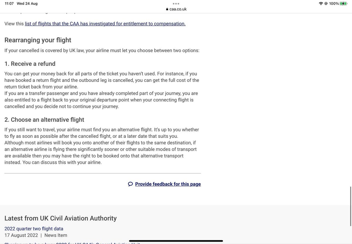 B90UPS's tweet photo. Our rights for cancelled flights clearly stating what we must be provided with no matter what caused the cancellation.  Only 8 people out a whole flight got some of these rights @FlyLoganair @jonathanhinkles @theSNP https://t.co/Z7XQ3HWT9J