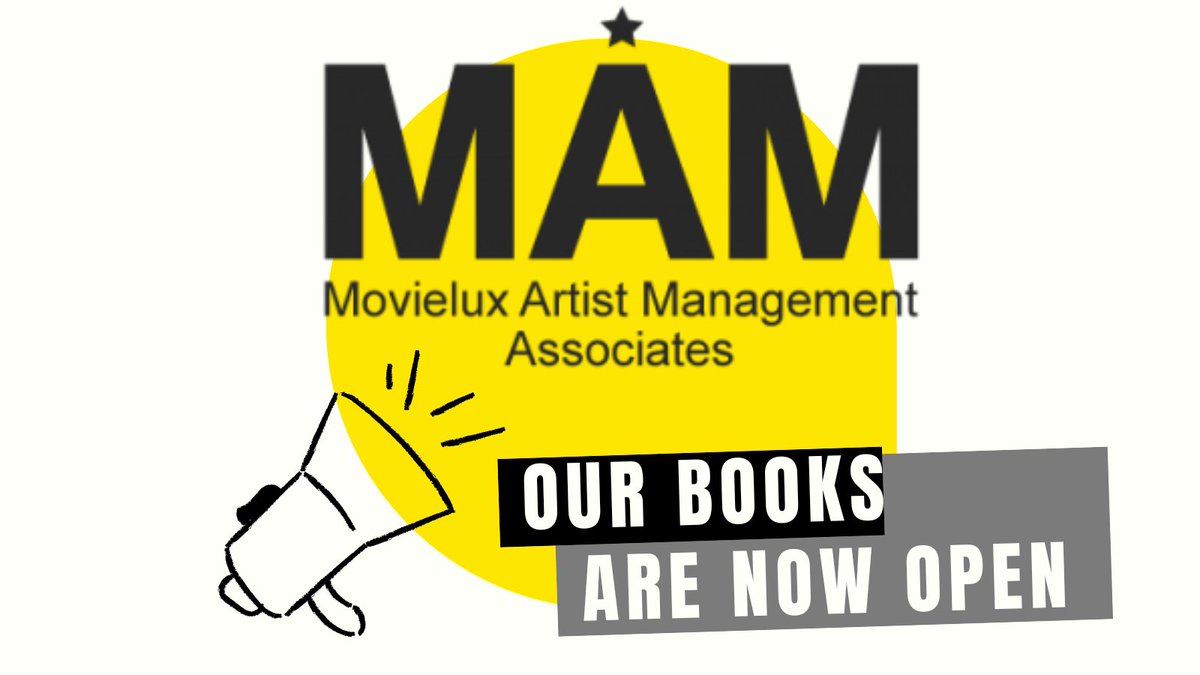 MovieluxA's tweet photo. Our Books Are Now Open!
We are Looking to represent Talent of all ages!
Please email headshots and spotlight owen.smith@mamassociates.tv
#actors #actorslife #acting #Actress #Act #newrepresentaion #seekingrepresentation #castingagent #agent #actoragent #bookings #casting https://t.co/wT8WzjmVyx