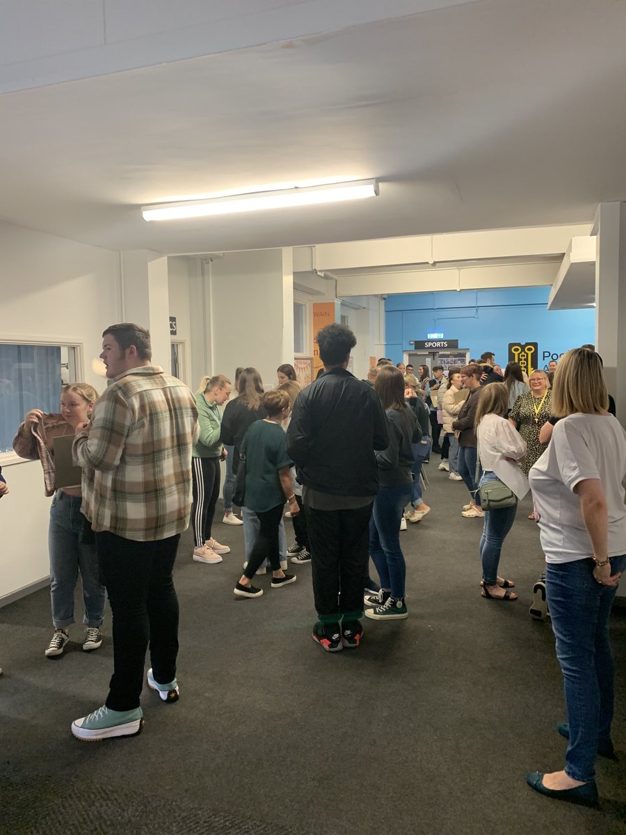 garry_trott's tweet photo. Great to soak up the atmosphere at Pool Hayes Academy on GCSE results day. Lots of excitement and smiling faces. Well done to all the students and the committed staff who supported them. https://t.co/bEcvnk3Fjb