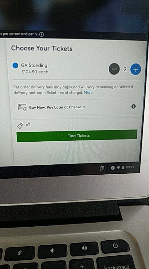 notmereally73's tweet photo. Standing tickets already LIVE for #Coldplay in #Manchester #coldplaytickets https://t.co/KGuW7p6UXv