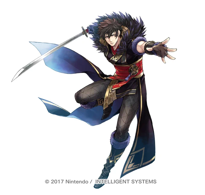 【お仕事】ファイアーエムブレムヒーローズにて神装英雄「女嫌いの剣士 ロンクー」を描かせて頂きました!どうぞ宜しくお願いいたします#FEH #FEHeroes #FEヒーローズ 