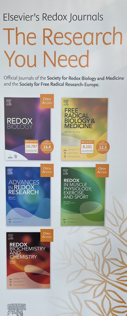 Redox Biology Congress Gent 24-26 Aug 2022 fantastic joint SFRRE and Plant oxygen Group meeting! See the family of redox journals for publication of your research. <a href="/SFRBM/">SFRBM</a> <a href="/SFRR_Europe/">Europe-SFRR</a> @elsbiomedchem