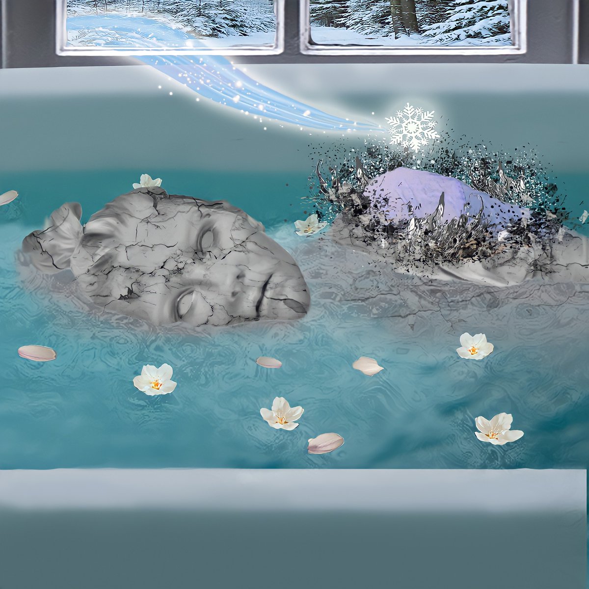 G❄❄d morning #NFTCommunity
A snowflake is a symbol of transparency and transformation. Just as it can be transformed from a drop of water into ice, so it can turn the rocky shell around you into clear skin. Just like itself.
"Regeneration"0.2 $ETH
foundation.app/@parastouart/s… #nft